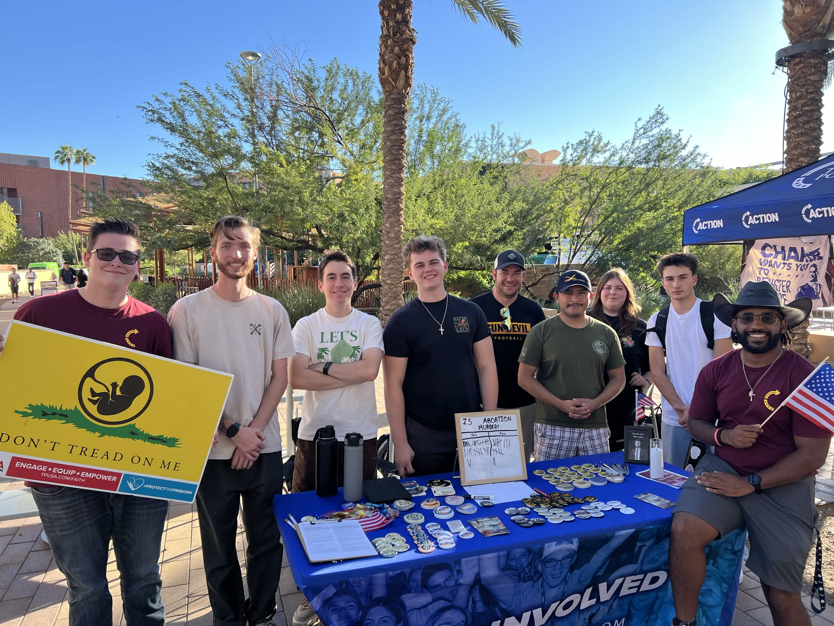 Turning Point USA at ASU chapter logo